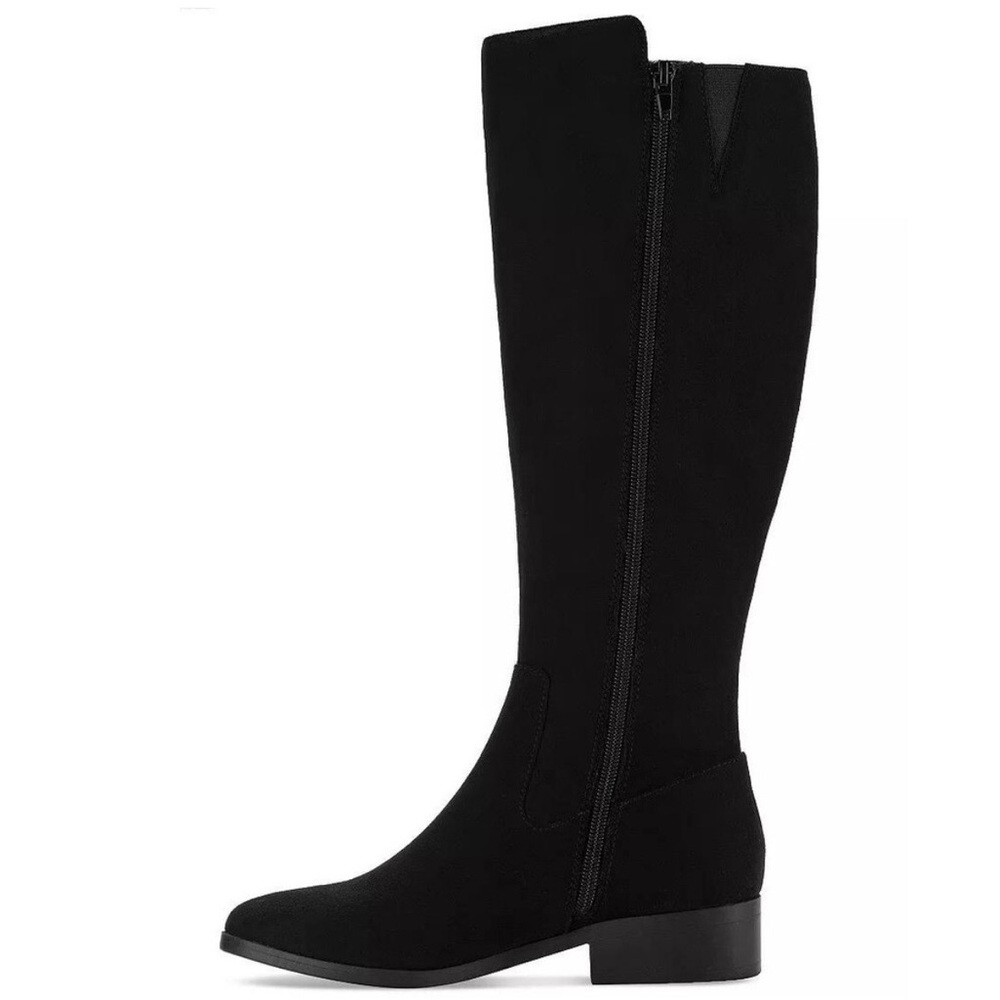 Style & Co Charmanee Black Riding Boot - Picture 2 of 4